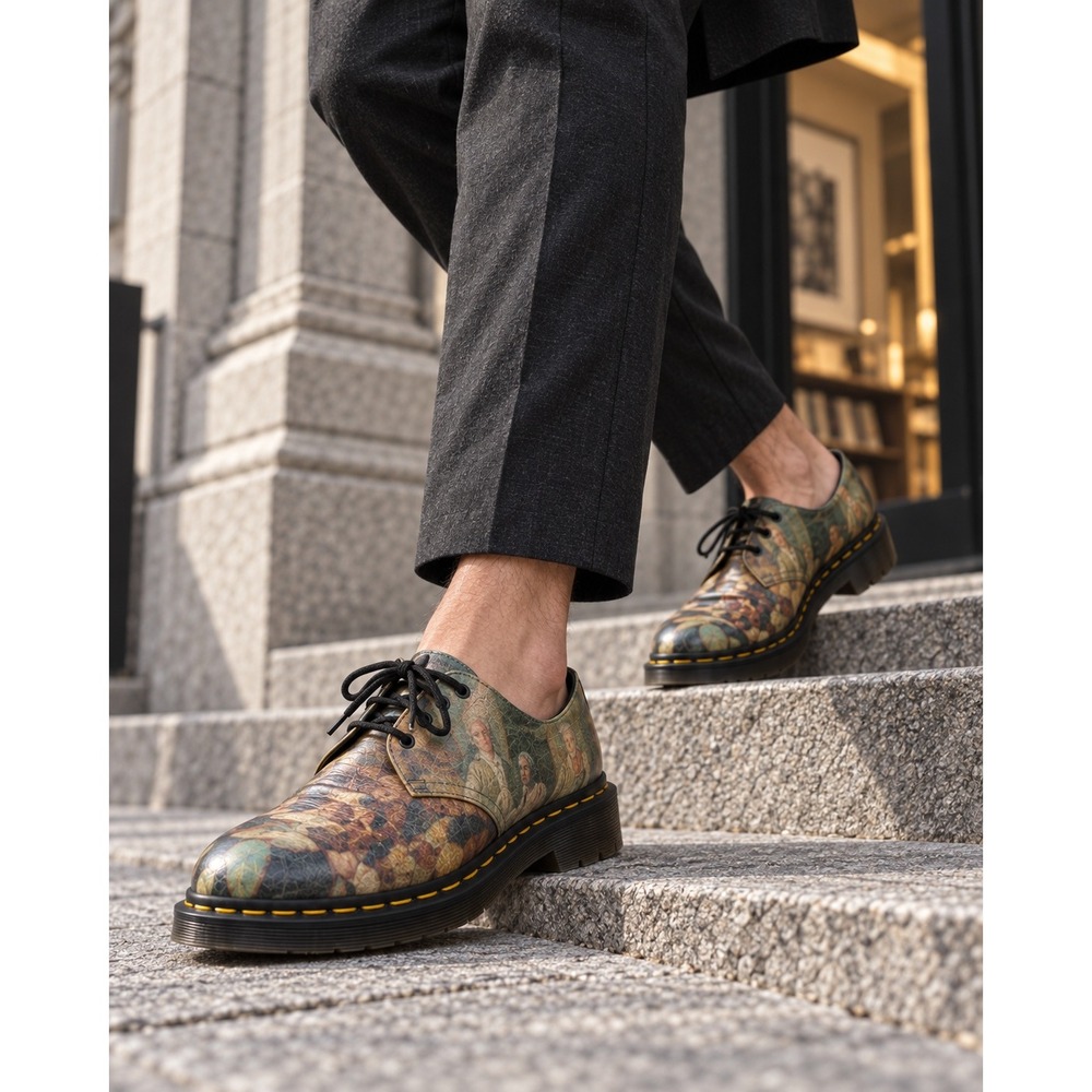 Dr Martens 1461 Hogarth Museum A Rake's Progress Leather Oxfords Men's 8